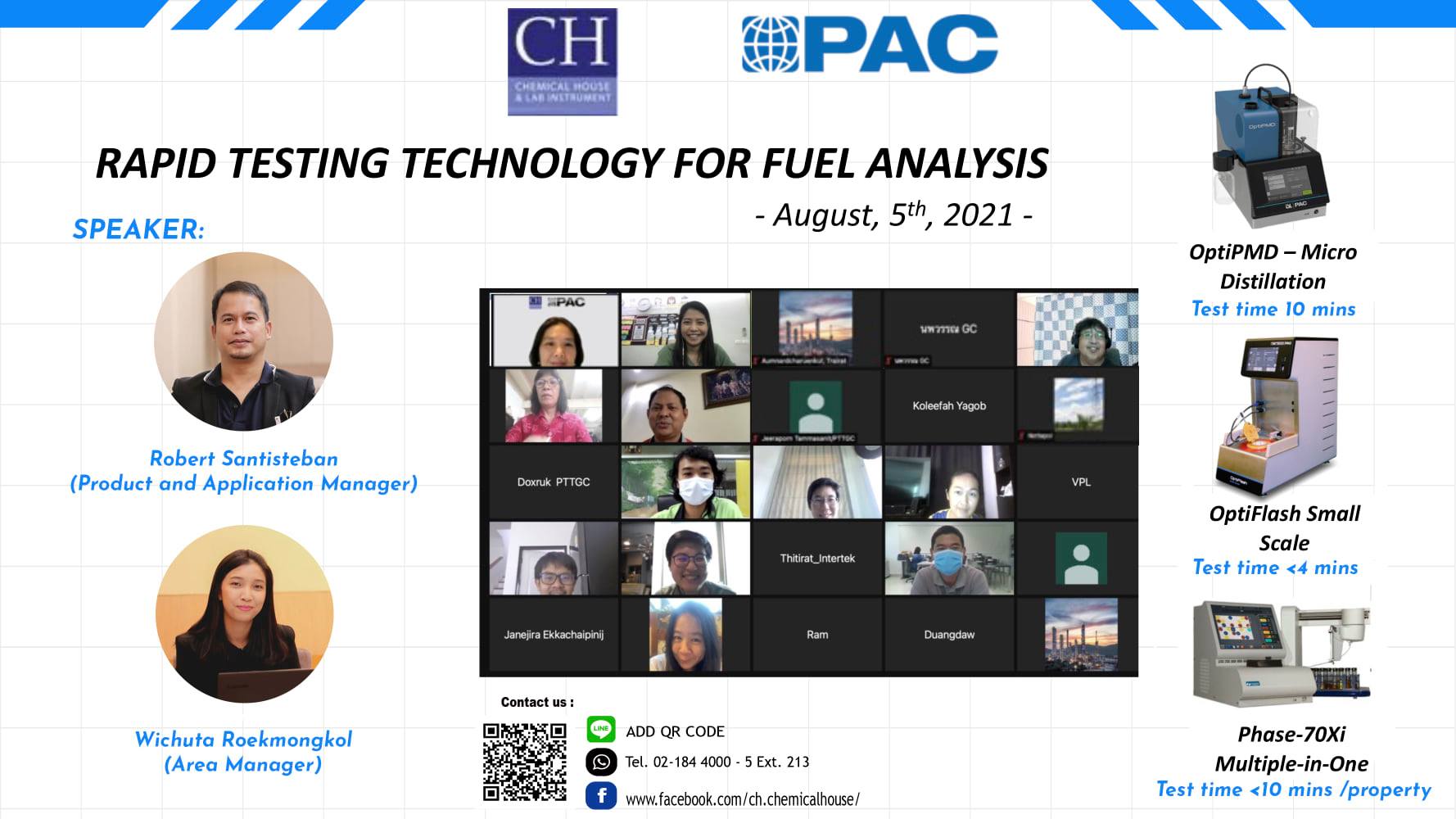 Rapid Testing Technology For Fuel Analysis