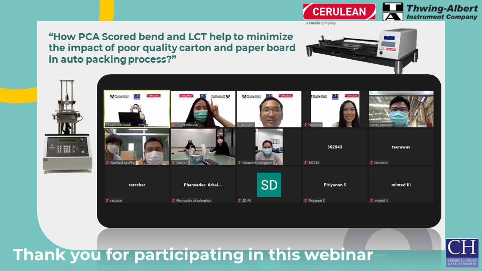 Webinar for “PCA Score Bend and LCT Tester”
