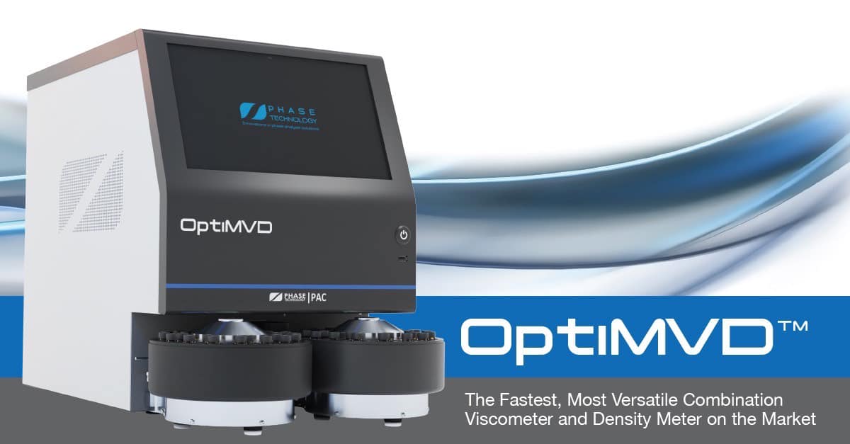 OptiMVD: The Fastest and Most Versatile Viscometer and Density Meter